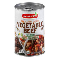 Brookshire's Vegetable Beef Hearty Soup - 18.8 Ounce 