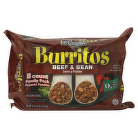 Las Campanas Burritos, Beef & Bean, Family Pack - 8 Each 