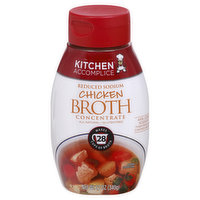 Kitchen Accomplice Chicken Broth Concentrate, Reduced Sodium - 12 Ounce 