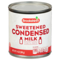 Brookshire's Condensed Milk, Sweetened - 14 Ounce 