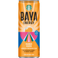 Starbucks Sparkling Energy Drink, Mango Guava - 12 Fluid ounce 