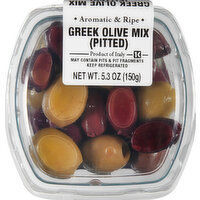 Gourmet Foods International Olive Mix, Greek, Pitted