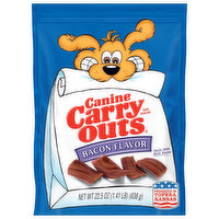 Canine Carry Outs Dog Snacks, Bacon Flavor - 22.5 Ounce 