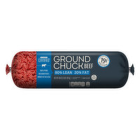 Our Certified Beef, Ground Chuck, 80% Lean/20% Fat - 3 Pound 