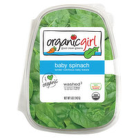Organicgirl Spinach, Baby - 5 Ounce