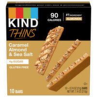 Kind Bars, Caramel Almonds & Sea Salt, Thins - 10 Each 