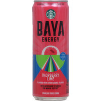 Starbucks Sparkling Energy Drink, Raspberry Lime