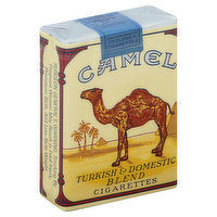 Camel Cigarettes, Blue, Turkish & Domestic Blend - 20 Each 