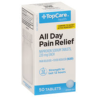 TopCare All Day Pain Relief, 220 mg, Tablets - 50 Each 