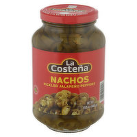 La Costena Pickled Jalapeno Peppers, Nachos - 15.5 Ounce 