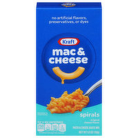 Kraft Mac & Cheese, Spirals, Original Cheese Flavor