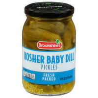 Brookshire's Fresh Packed Kosher Baby Dill Pickles - 16 Ounce 