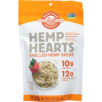 Manitoba Harvest Hemp Seeds, Shelled, Hemp Hearts - 8 Ounce 