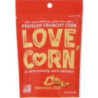 Love Corn Corn, Premium, Habanero Chilli, Crunchy