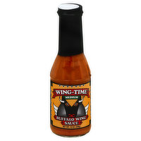 Wing-Time Buffalo Wing Sauce, Medium - 13 Ounce 