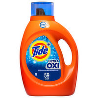 Tide + Detergent, Ultra Oxi - 59 Each 