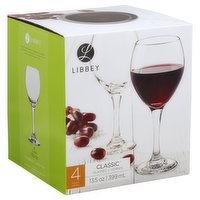 Libbey Glasses, 13.5 oz - 4 Each 