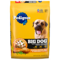 Pedigree Dog Food, Adult, Roasted Chicken, Rice & Vegetable Flavor, Big Dog