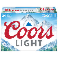 Coors Light Pale Lager - 24 Each 