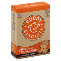 Buddy Biscuits Treats for Dogs, Peanut Butter, Oven Baked - 16 Ounce 