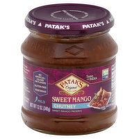 Pataks Chutney, Sweet Mango, Mild - 12 Ounce 