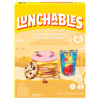 Lunchables Ham and American Cracker Stackers, Fun Pack - 1 Each 