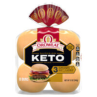 Oroweat Keto Buns, Superior - 8 Each 