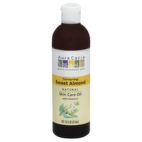 Aura Cacia Skin Care Oil, Natural, Sweet Almond - 16 Ounce 