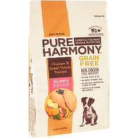 Pure Harmony Dog Food, Super Premium, Grain Free, Chicken & Sweet Potato Recipe, Puppy