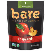 Bare Apple Chips, Organic, Crispy Reds - 3 Ounce 