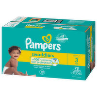 Pampers Swaddlers Active Baby Diaper, Ultra Value Pack, Size 3-6, 120-192  Count 