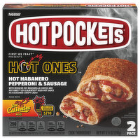 Hot Pockets Sandwich, Hot Habanero Pepperoni & Sausage, 2 Pack - 2 Each 