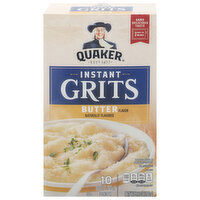 Quaker Grits, Butter, Instant