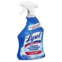 Lysol Power Bathroom Foamer, Atlantic Fresh Scent - 32 Ounce 