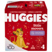 Huggies Diapers, Disney Baby, 4 (22-37 lb) - 58 Each 