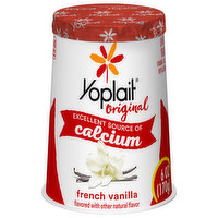 Yoplait Yogurt, Low Fat, French Vanilla - 6 Ounce 