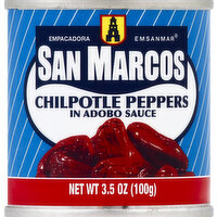 San Marcos Chilpotle Peppers, in Adobo Sauce - 3.5 Ounce 