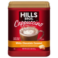 Hills Bros. Drink Mix, White Chocolate Caramel - 16 Ounce 