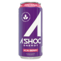 A Shoc Energy Drink, Acai Berry - 16 Fluid ounce 
