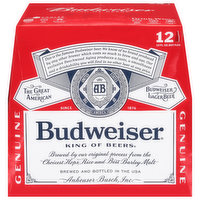Budweiser Beer - 12 Each