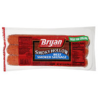 Bryan Sausage, Smoked, Beef - 12 Ounce