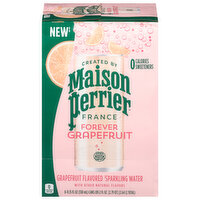 Maison Perrier Sparkling Water, Forever Grapefruit - 8 Each 