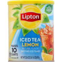 Lipton Iced Tea Mix, Lemon - 23.6 Ounce 