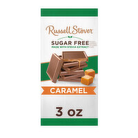 Russell Stover Sugar Free Caramel Chocolate Candy Bar