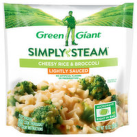 Green Giant Cheesy Rice & Broccoli, Lightly Sauced - 10 Ounce