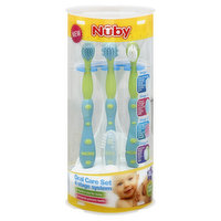 Nuby Oral Care Set, 4 Stage System, 0M+ - 1 Each 