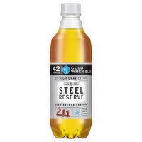 Steel Reserve Beer, Lager, High Gravity, 211 - 42 Fluid ounce 