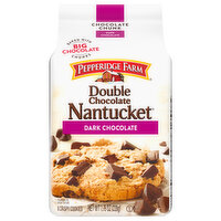 Pepperidge Farm Cookies, Crispy, Dark Chocolate, Double Chocolate