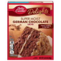 Betty Crocker Cake Mix, German Chocolate, Super Moist - 15.25 Ounce 