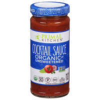 Primal Kitchen Cocktail Sauce, Organic and Unsweetened - 8.5 Ounce 